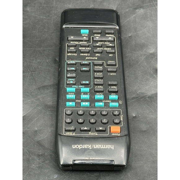 Harman Kardon Remote Control AVR-3600 CD TUNER TAPE VCR TV SURROUND OEM - Picture 3 of 6